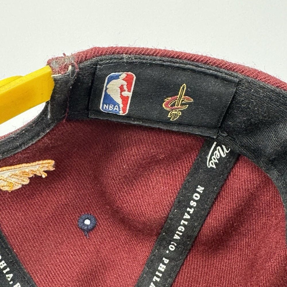 Clevekand Cavaliers Sword C Hat Cap Snapback Mitchell &‎ Ness Vintage - Picture 12 of 13